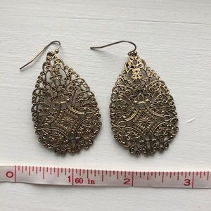 Boho Indian wedding earrings